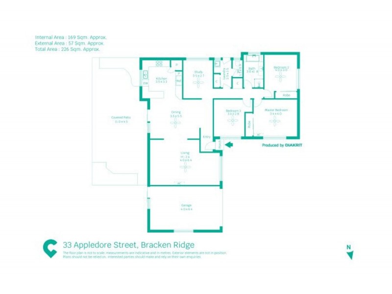 33 Appledore Street, Bracken Ridge QLD 4017 Floorplan