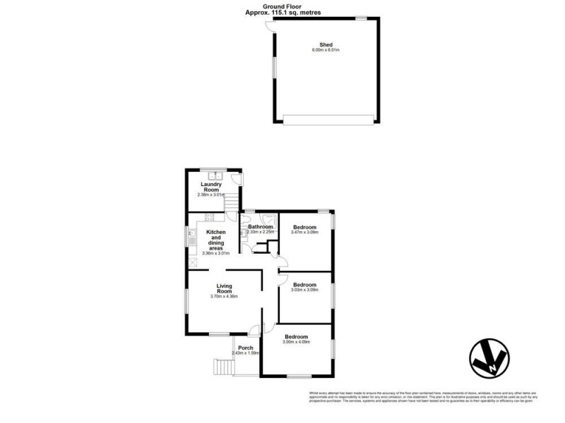 22 Hinchcliffe Street, Zillmere QLD 4034 Floorplan