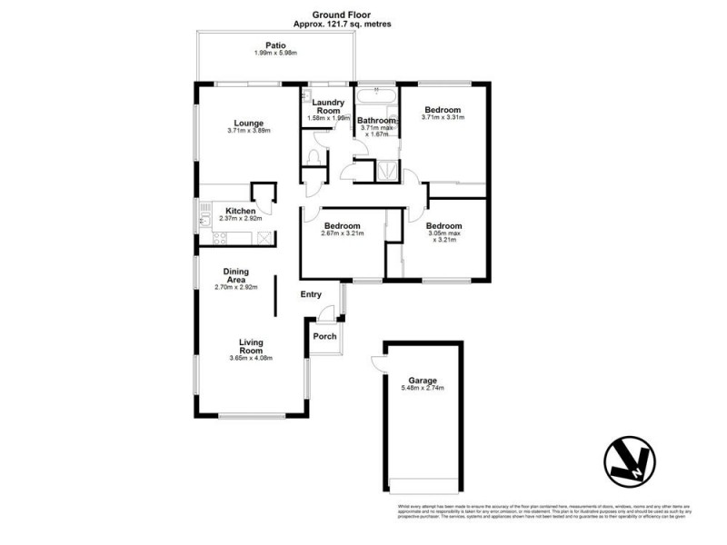 4 Banyan Place, Zillmere QLD 4034 Floorplan