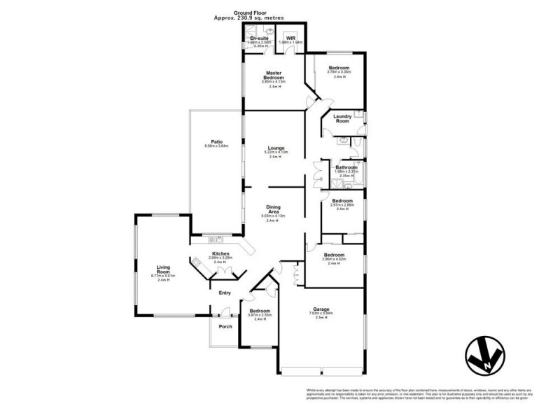 5 Myall Place, Bridgeman Downs QLD 4035 Floorplan