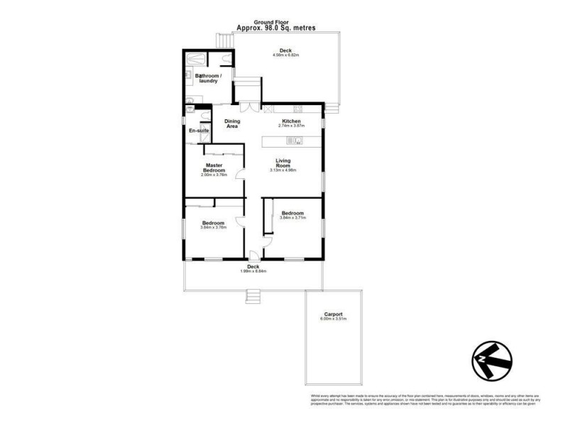 62A Queenstown Avenue, Boondall QLD 4034 Floorplan