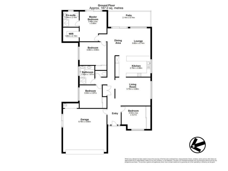 6A Coolabah Crescent, Bridgeman Downs QLD 4035 Floorplan