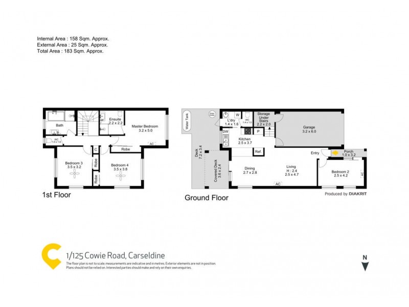 1/125 Cowie Road, Carseldine QLD 4034 Floorplan