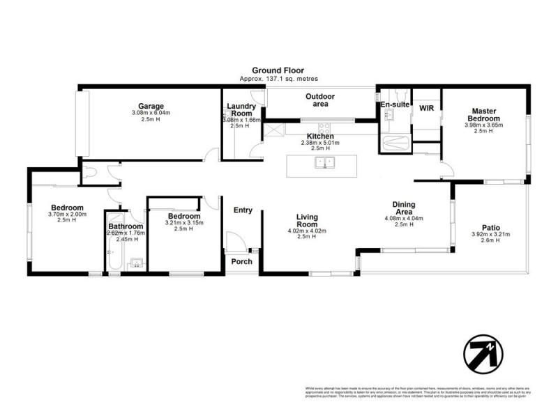 26/34 O’Doherty Circuit, Nudgee QLD 4014 Floorplan