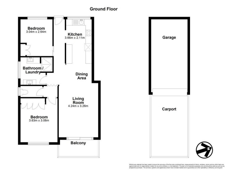 3/26 Rainey Street, Chermside QLD 4032 Floorplan