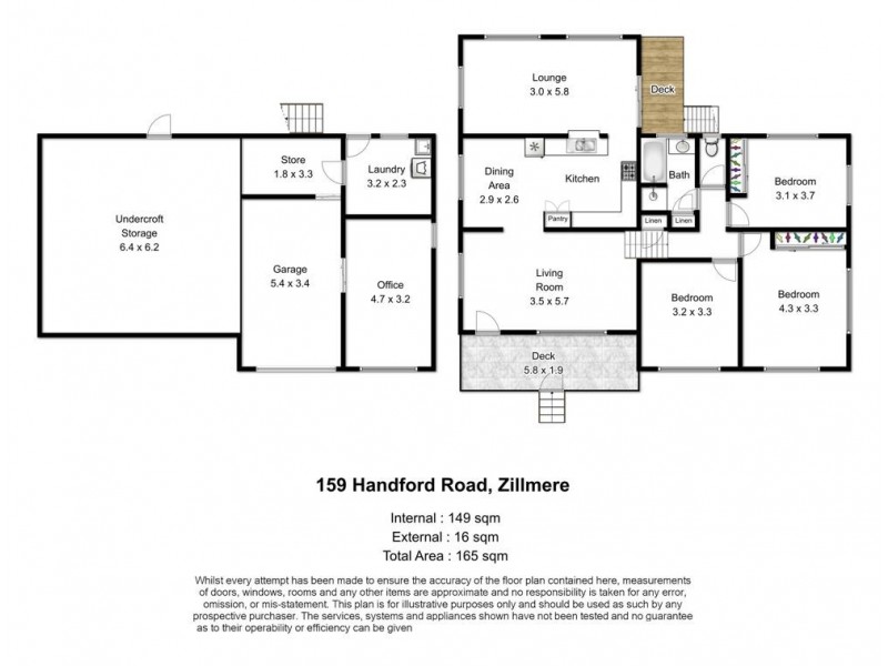 159 Handford Road, Zillmere QLD 4034 Floorplan