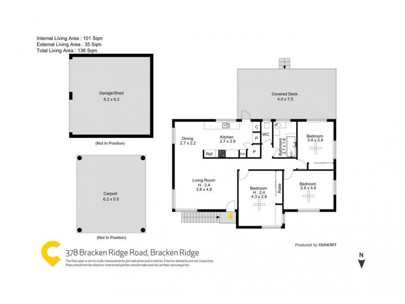 378 Bracken Ridge Road, Bracken Ridge QLD 4017 Floorplan