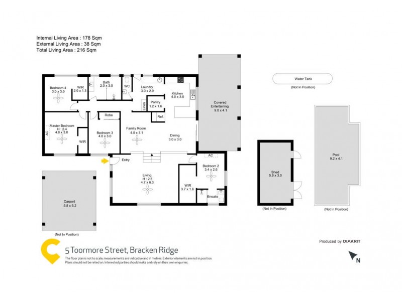 5 Toormore Street, Bracken Ridge QLD 4017 Floorplan