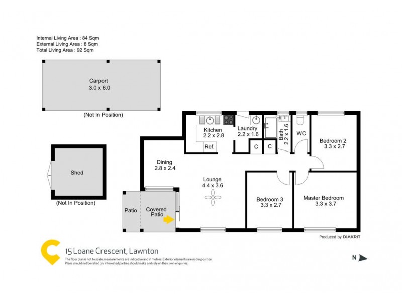 15 Loane Crescent, Lawnton QLD 4501 Floorplan