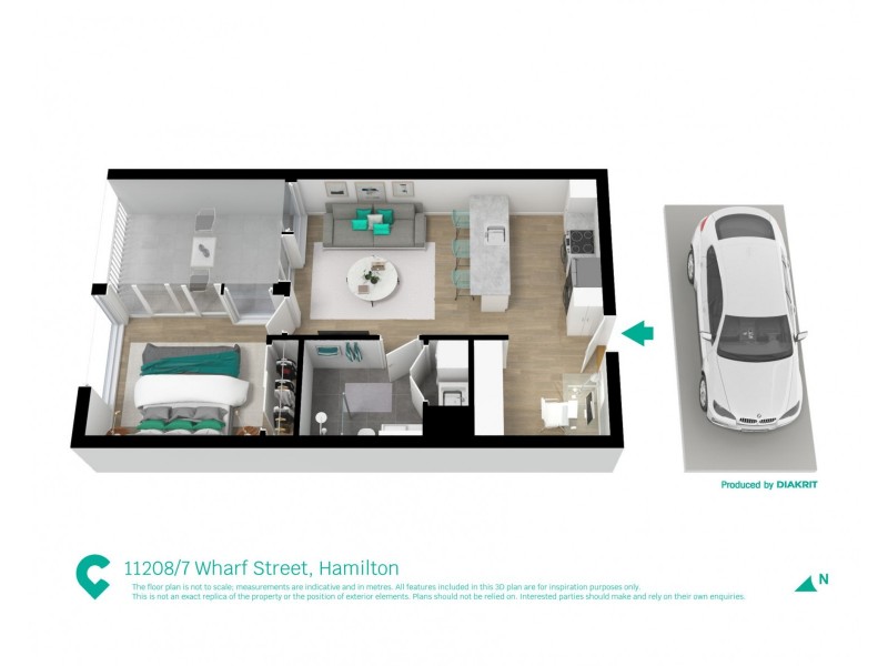 11208/7 Wharf Street, Hamilton QLD 4007