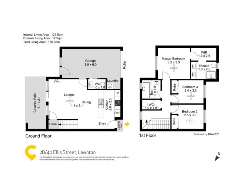 28/40 Ellis Street, Lawnton QLD 4501 Floorplan