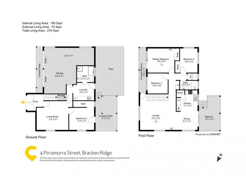 4 Pirramurra Street, Bracken Ridge QLD 4017 Floorplan