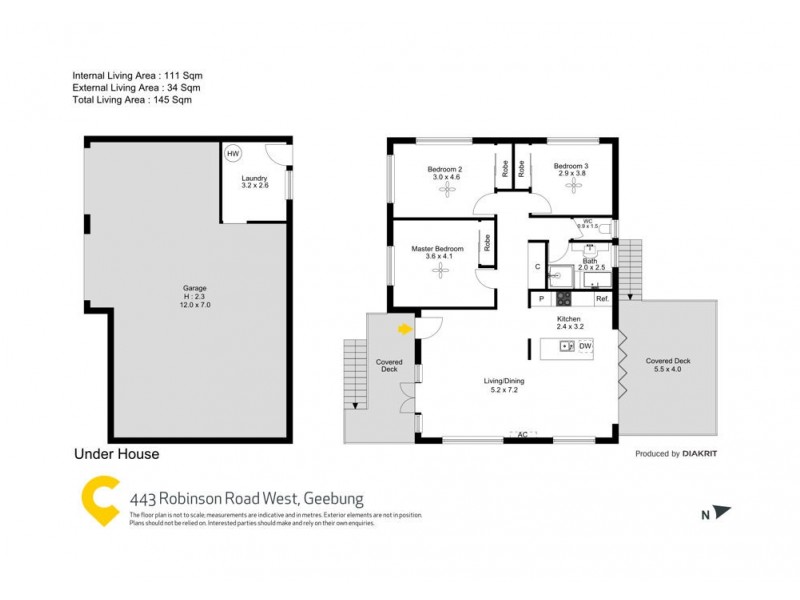 443 Robinson Road, Geebung QLD 4034 Floorplan