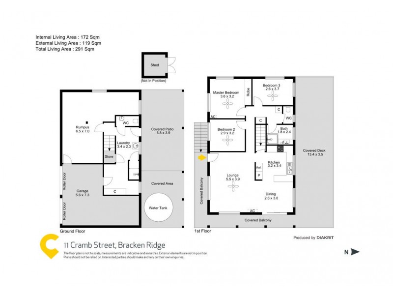 11 Cramb Street, Bracken Ridge QLD 4017 Floorplan
