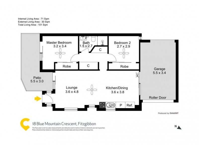 18 Blue Mountains Crescent, Fitzgibbon QLD 4018 Floorplan