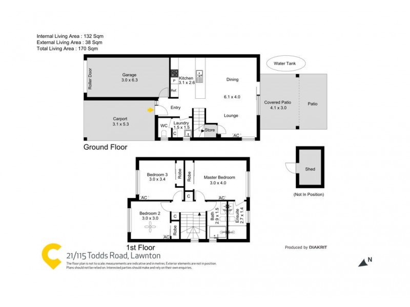 21/115 Todds Road, Lawnton QLD 4501 Floorplan