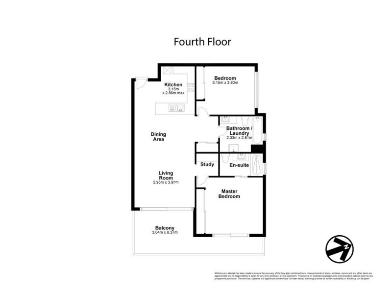 402/15-17 Playfield Street, Chermside QLD 4032 Floorplan