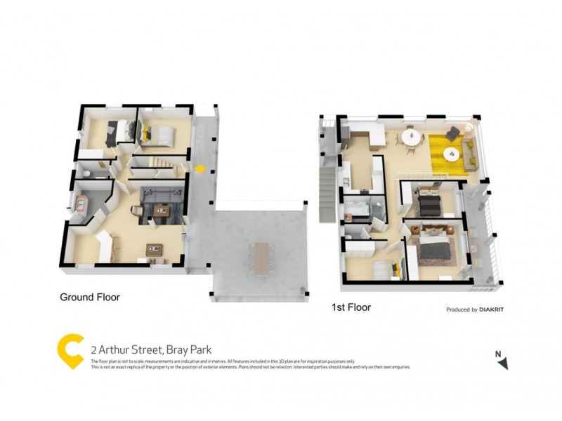 2 Arthur Street, Bray Park QLD 4500 Floorplan