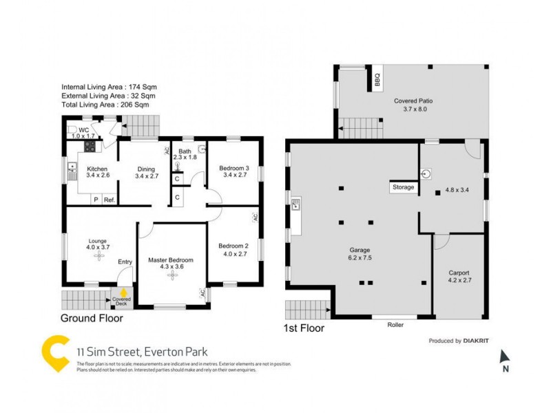 11 Sim Street, Everton Park QLD 4053 Floorplan