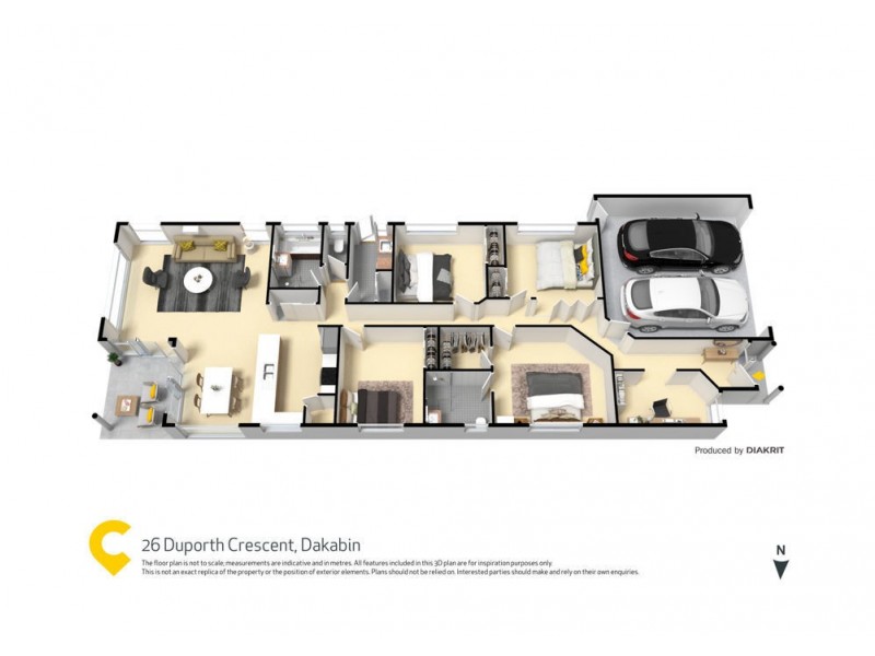 26 Duporth Crescent, Dakabin QLD 4503 Floorplan