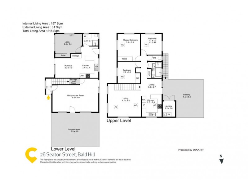 26 Seaton Street, Bald Hills QLD 4036 Floorplan