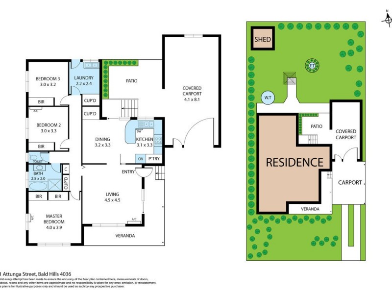 41 Attunga Street, Bald Hills QLD 4036 Floorplan