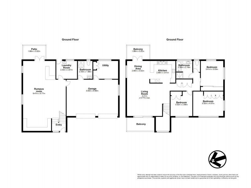 3 Leeside Street, Aspley QLD 4034 Floorplan