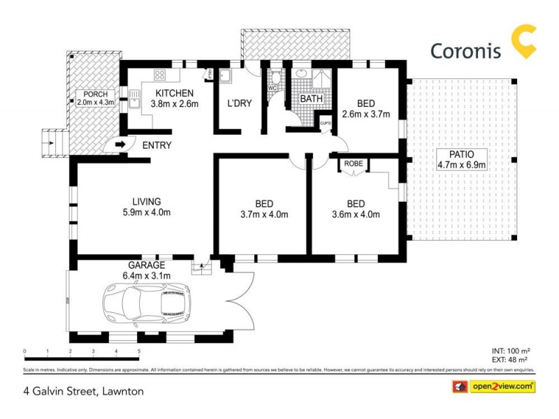 4 Galvin Street, Lawnton QLD 4501 Floorplan