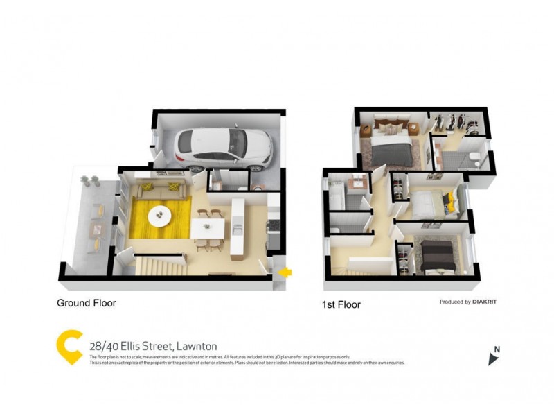 28/40 Ellis Street, Lawnton QLD 4501 Floorplan