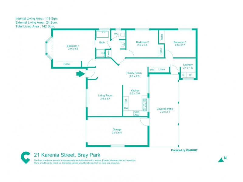 21 Karenia Street, Bray Park QLD 4500 Floorplan