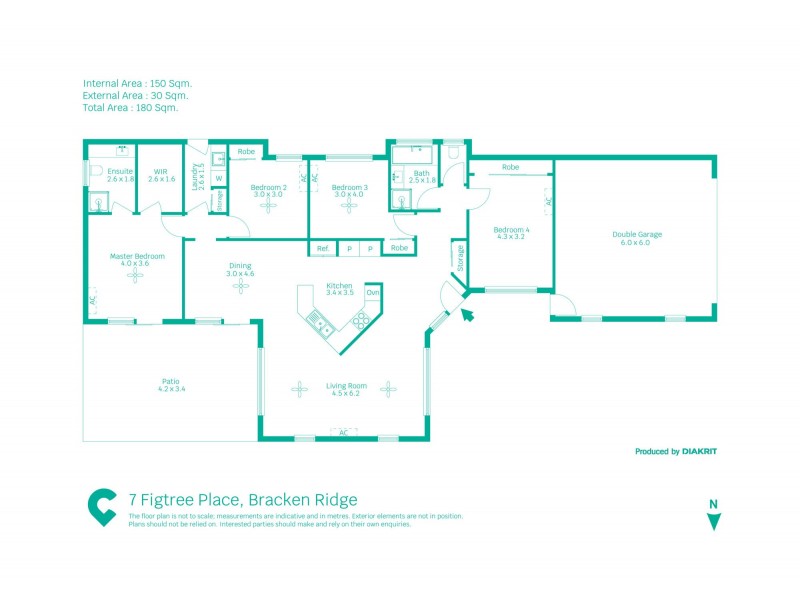 7 Fig Tree Place, Bracken Ridge QLD 4017 Floorplan
