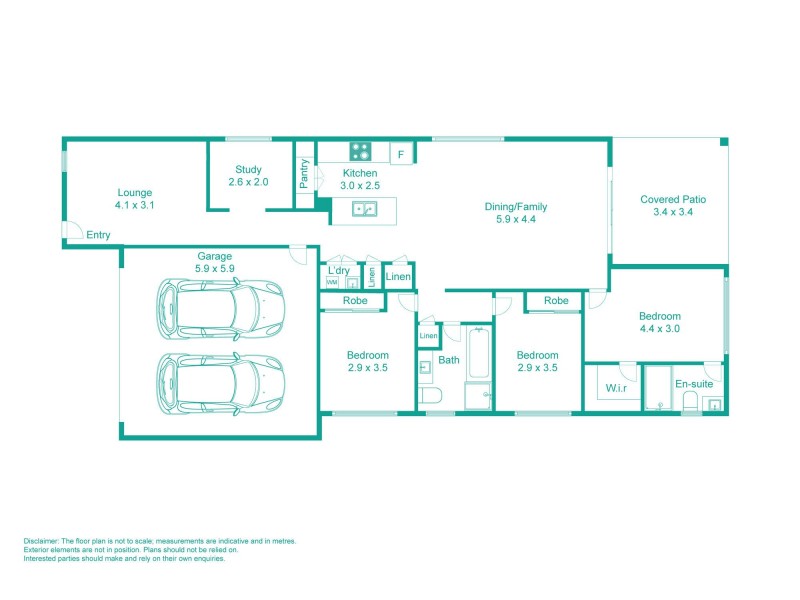 40 Gilvear Crescent, Strathpine QLD 4500 Floorplan
