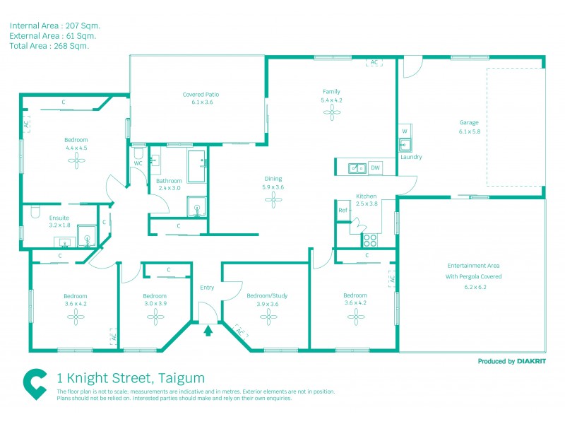 1 Knight Street, Taigum QLD 4018 Floorplan