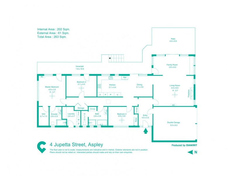 4 Jupetta Street, Aspley QLD 4034 Floorplan