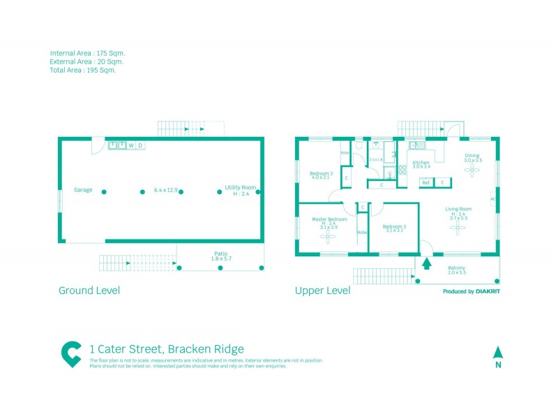 1 Cater Street, Bracken Ridge QLD 4017 Floorplan