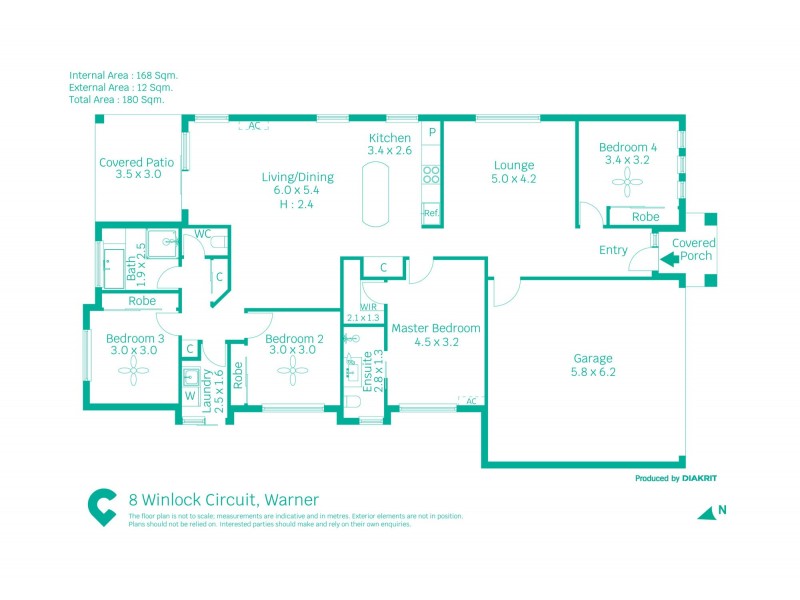 8 Winlock Circuit, Warner QLD 4500 Floorplan