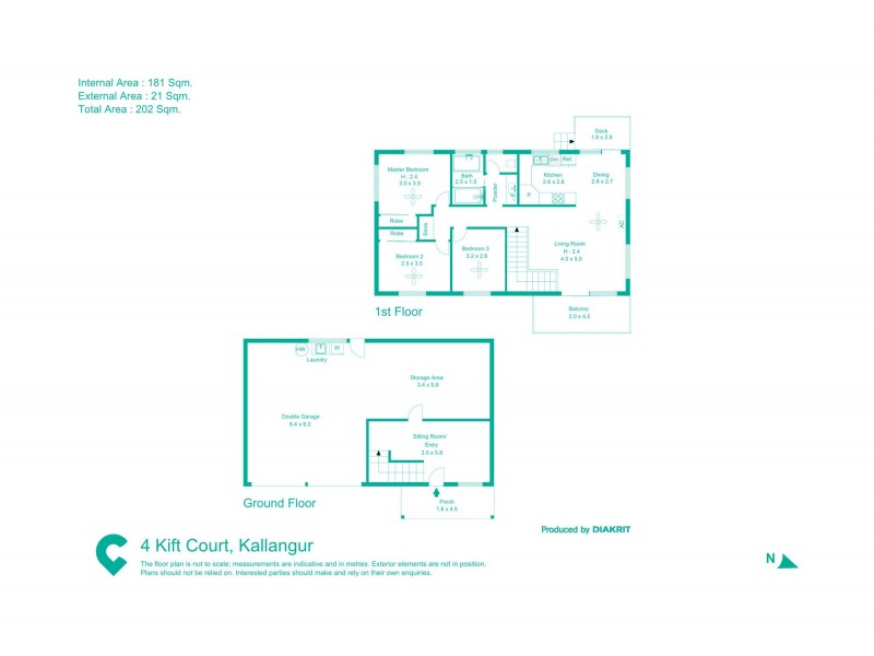 4 Kift Court, Kallangur QLD 4503 Floorplan