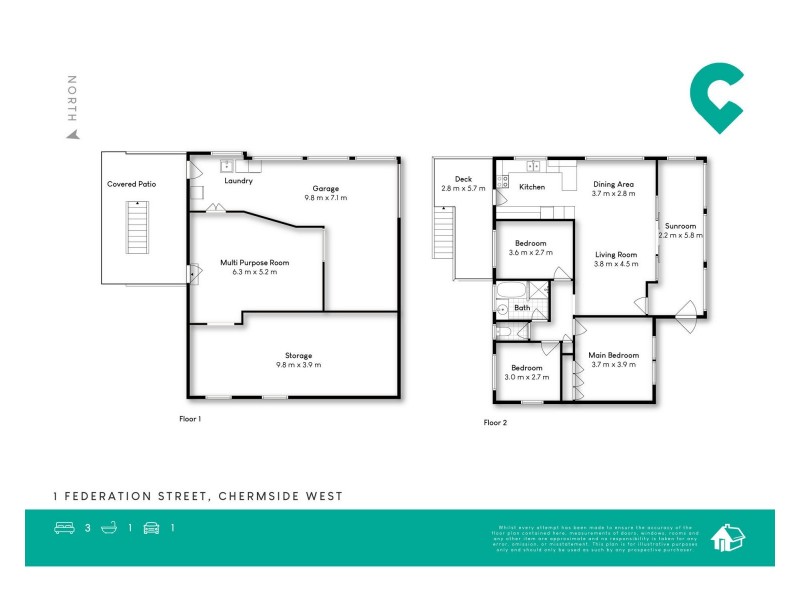 1 Federation Street, Chermside West QLD 4032