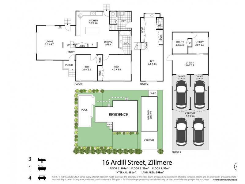 16 Ardill Street, Zillmere QLD 4034