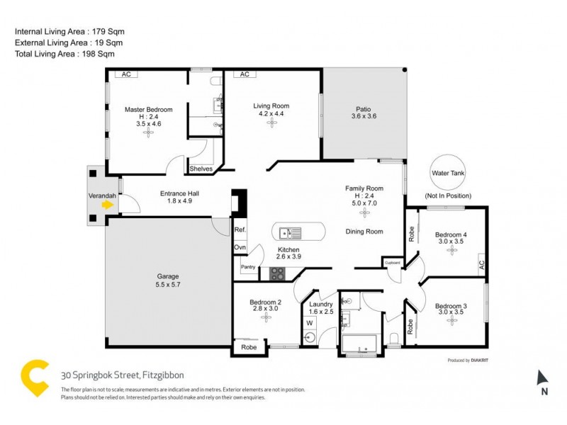 30 Springbok Street, Fitzgibbon QLD 4018 Floorplan