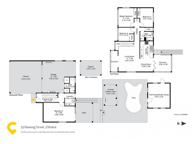 33 Illawong Street, Zillmere QLD 4034 Floorplan