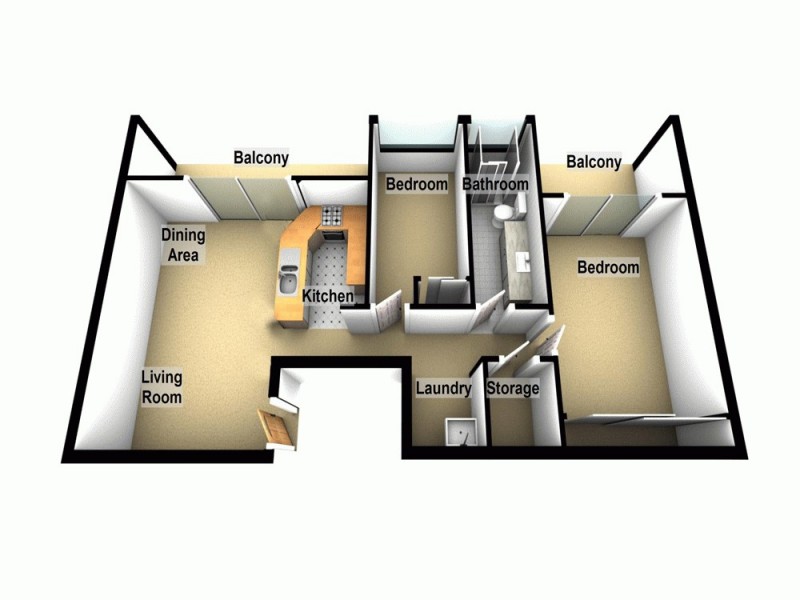 10/12 Rowell Street, Zillmere QLD 4034 Floorplan