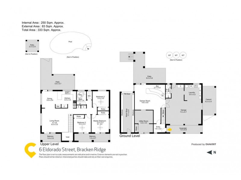 6 Eldorado Street, Bracken Ridge QLD 4017 Floorplan
