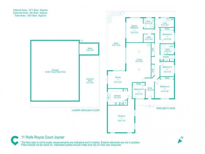 11 Rolls Royce Court, Joyner QLD 4500 Floorplan