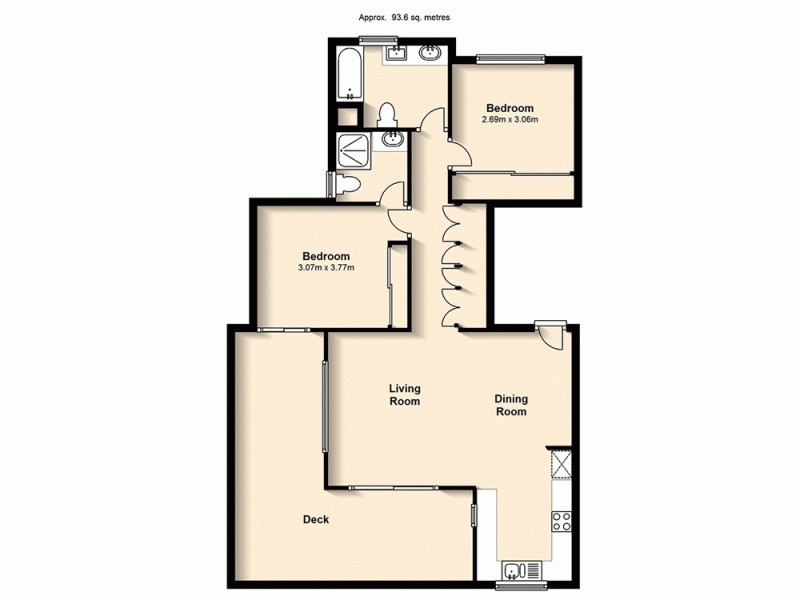 8/265 Old Cleveland Road, Coorparoo QLD 4151 Floorplan