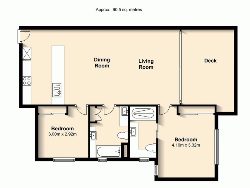 14/11 Blackburn Street, Moorooka QLD 4105 Floorplan