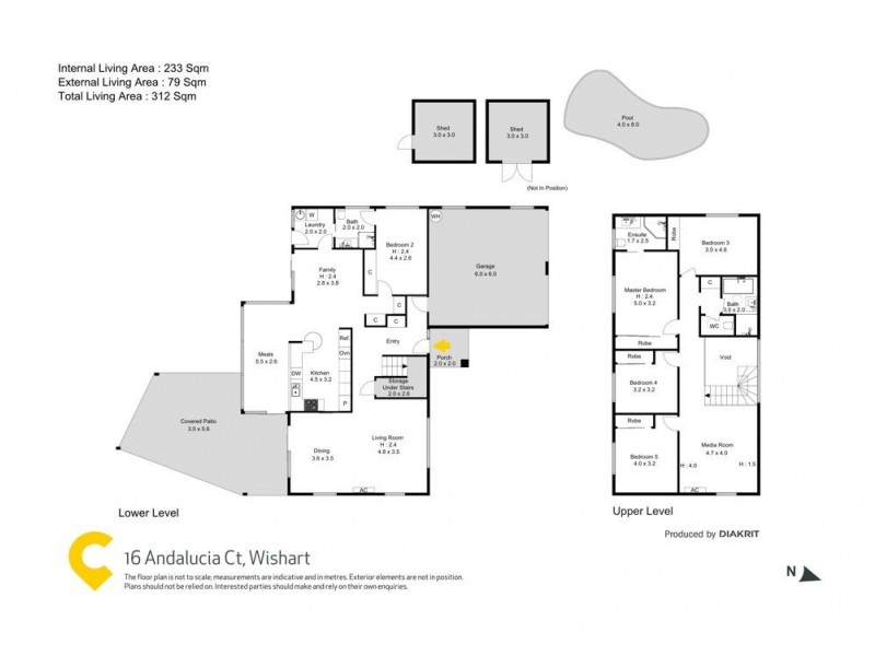 16 Andalucia Court, Wishart QLD 4122 Floorplan