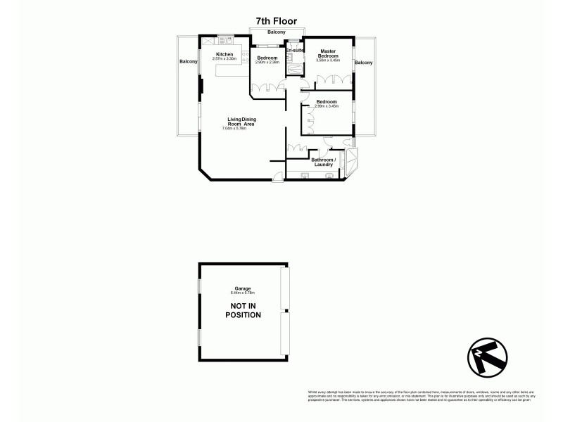 30/72 Lorimer Terrace, Kelvin Grove QLD 4059 Floorplan