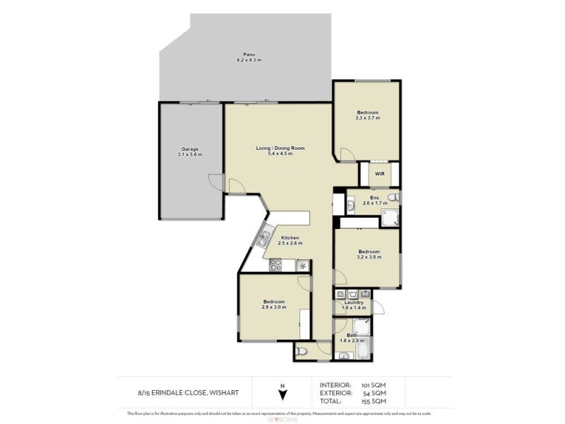 8/15 Erindale Close, Wishart QLD 4122 Floorplan
