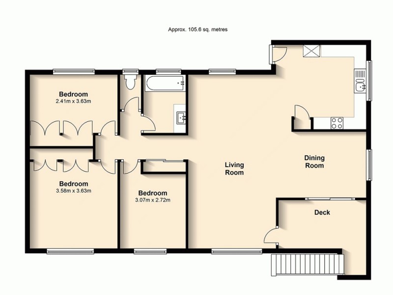 1/22 Redfern Street, Woolloongabba QLD 4102 Floorplan
